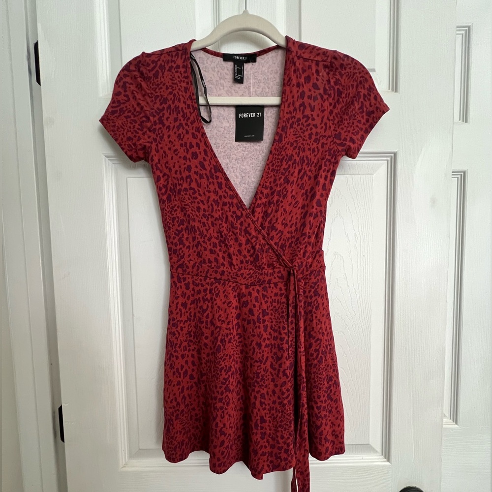 NWT Forever 21 Mini Wrap Dress